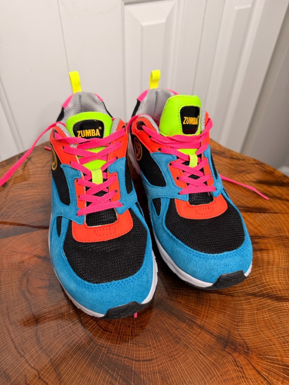 Zumba Air Lo Neon Dance Fitness Sneakers